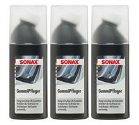 3 x SONAX GummiPfleger Gummipflegestift 100 ml