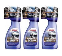 3 x SONAX XTREME KunststoffDetailer Innen+Außen 500ml Kunststoffreiniger