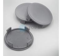3 x YOU.S Nabenkappen Nabendeckel Felgendeckel 55,5 - 51,6 mm - silber