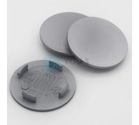 3 x YOU.S Nabenkappen Nabendeckel Felgendeckel 61,5 - 48,0 mm - silber