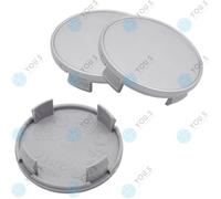 3 x YOU.S ORIGINAL Nabenkappen Nabendeckel Felgendeckel 60,0 - 55,0 mm - silber