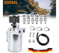300ML Auto Oil Catch Tank Can Auffangbehälter Ölsammler Ölbehälter Universal DE