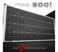 300W 12V Mono Solarpanel Starres Solarpanel Photovoltaikmodul Solarpanelkabel
