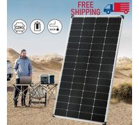300W 12V Solarpanel Solarmodul PERC Technologie für Wohnmobil Gartenhäuse Boot