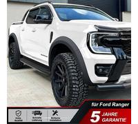 30mm Breit Kotflügelverbreiterung für Ford Ranger Wildtrak 2023-2026 Mit PDC
