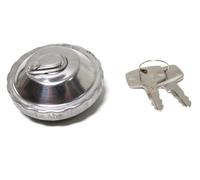 30mm Chrom Tankdeckel Abschließbar für Hercules Prima Zündapp Puch Mofa Mokick