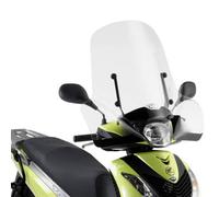 313A GIVI Windschutzscheibe Nur Blatt Niedrig Transparent für Honda Sh 125i 2008