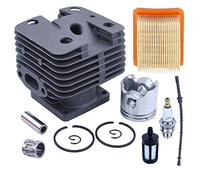 35mm Zylinder Kolben Kit Für Stihl FS120 FS200 FS250 mit Nadellager Kraftstofffilter Zündkerze 4134 020 1213 Zeichenfolge Trimmer