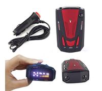 360° Fahrzeug Radarwarner, V7 GPS Speed Safe Detector, 16 Band Laser Detection, Navigation Sprachansage, Bietet 180-Grad-Erkennung Von Laser-Signalen, Mit LED-Anzeige, Für Die Verkehrssicherheit