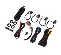 360 Grad Auto-Kamera Rechts Links Vorne Hinten Panoramasicht Rundumsicht AHD IP68 Wasserdicht für Android Auto Radio Nachtsicht 7 720P