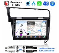 360°KAM 128G Für VW Golf 7 MK7 VII 2013-2017 Android Autoradio CarPlay Navi GPS