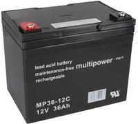 36Ah AGM BLEI AKKU BATTERIE 12V für BOOT GOLF TROLLEY CADDY kompatibel GEL 33Ah