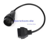 38 Pin to 16 Pin OBDII OBD2 Adapter Connector Scanner Cable For Mercedes Benz