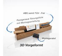 3D Vorgeformte Tönungsfolie Hyundai i20 5-Türer (PB) 2009-2014 Schwarz Folie