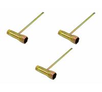 3er Set Zündkerzen-Kombischlüssel 13/19mm passend für Scheppach CSH58 Motorsäge