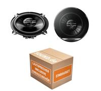 3in1 Lautsprecher Einbauset kompatibel mit Mercedes Vito Viano W639 Front Heck: Adapterringe + Anschlusskabel + für Pioneer TS-G1320F (2 Stück) 16cm Auto Innenraum Zubehör Boxen für Autoradio Radio