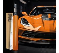 3M 2080 Car Wrapping Folie 30x152cm Selbstklebende Autofolie für Auto Motorrad Boot 3D Lackschutzfolie mit Luftkanälen zum Folieren (G14 Gloss Burnt Orange)