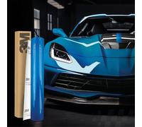3M 2080 Car Wrapping Folie 30x152cm Selbstklebende Autofolie für Auto Motorrad Boot 3D Lackschutzfolie mit Luftkanälen zum Folieren (G337 Gloss Blue Fire)