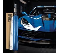 Finest Folia 3M 2080 Car Wrapping Folie 30x152cm Selbstklebende Autofolie für Auto Motorrad Boot 3D Lackschutzfolie mit Luftkanälen zum Folieren (G227 Gloss Blue Metallic)