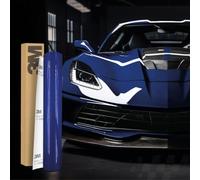 Finest Folia 3M 2080 Car Wrapping Folie 30x152cm Selbstklebende Autofolie für Auto Motorrad Boot 3D Lackschutzfolie mit Luftkanälen zum Folieren (HG378 High Gloss Blue Raspberry)