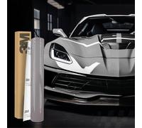 3M 2080 Car Wrapping Folie 30x152cm Selbstklebende Autofolie für Auto Motorrad Boot 3D Lackschutzfolie mit Luftkanälen zum Folieren (G31 Gloss Storm Grey)