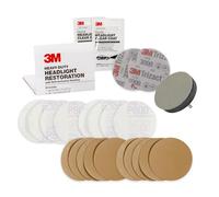 3M 39008F2 Scheinwerfer-Restaurierungs-Set, Drill Required 2-Pack, Set of 2