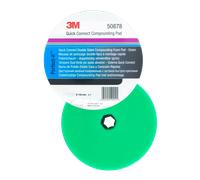 3M 50878 Perfect-It Polierschaum d150 mm Quick Connect glatt grün