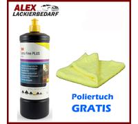 3M 80349 Perfect-it Schleifpaste Extra Fine PLUS GELB 1L + 1 Microfasertuch gelb