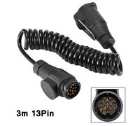 3m Anhänger Adapterkabel 13 auf 13 polig PKW Trailer Verlängerungskabel Adapter
