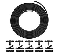 3M Scheibenwaschschlauch, Universal Wischerschlauch aus Gummi, Spritzwasserschlauch, Windschutzscheibe Schlauch, 15PCS Schlauchverbinder, Automotive Schlauch Für Scheibenwaschanlage