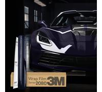 3M Wrap Film Series 2080 Car Wrapping Folie 30x152cm G127 Gloss Boat Blue