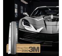 3M Wrap Film Series 2080 Car Wrapping Folie 30x152cm G251 Gloss Sterling Silver