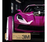 3M Wrap Film Series 2080 Car Wrapping Folie 30x152cm G348 Gloss Fierce Fuchsia