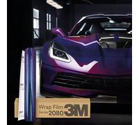 3M Wrap Film Series 2080 Car Wrapping Folie 30x152cm High Gloss Flip Deep Space
