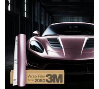 3M Wrap Film Series 2080 Car Wrapping Folie 30x152cm S238 Satin Frozen Berry