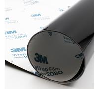 3M Wrap Film Series 2080 Car Wrapping Folie Autofolie G12 Schwarz Glanz