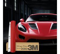 3M Wrap Film Series 2080 CarWrapping Folie 30x152cm Autofolie M33 Strawberry Red