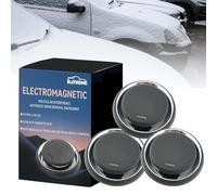 3PC Elektromagnetischer Eisschmelzenteiser,Elektromagnetischer Auto-Schneeentferner,Auto Defroster Elektromagnetisch,Elektromagnetische Schneeräumung Auto Enteiser,Tragbarer Autoentfroster Frostschutz