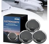 3PC Elektromagnetischer Eisschmelzenteiser,Elektromagnetischer Auto-Schneeentferner,Auto Defroster Elektromagnetisch,Elektromagnetische Schneeräumung Auto Enteiser,Tragbarer Autoentfroster Frostschutz