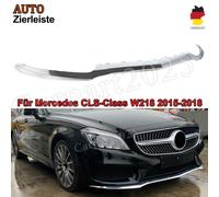 3PCS Front Spoiler Zierleiste Chrom für Mercedes W218 2015-18 LCI Spoilerschwert