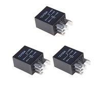 3Stück Dc 30 A 12 V 5 Poliges Zeitrelais 10 Sekunden Verzögerung Relais 3 Sekunden Verzögerung Relais Kfz-Relais