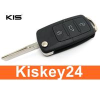 3T Ersatz Klappschlüssel Funkschlüssel Schlüssel Gehäuse für VW SKODA SEAT