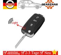 3Tasten Ersatz Klappschlüssel Fernbedienung Gehäuse Schlüssel für VW Skoda Seat-