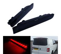 2x 3te Rück-Bremsleuchten Bremslicht schwarz Linse 12V für VW T5 T6 Transporter