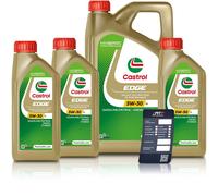 3x 1 L + 5 L = 8 LITER CASTROL EDGE 5W-30 LL MOTOR-ÖL MOTOREN-ÖL
