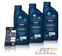 3x 1 L LITER ARAL HIGHTRONIC HIGH TRONIC 5W-40 MOTOR-ÖL MOTOREN-ÖL