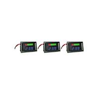 3X 12V Acid Blei Batterie Kapazitaet Anzeige Lade Stand LED Tester Voltmeter