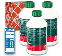 3x 1L FEBI 06162 Hydrauliköl Zentralhydrauliköl Servolenkungsöl passend für BMW 5er M5