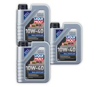 3x 1L LIQUI MOLY 1091 Motoröl MoS2 Leichtlauf 10W-40 teilsynthetisch top