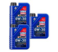 3x 1L LIQUI MOLY 1150 Motoröl Synthoil Longtime Plus 0W-30 Audi VW Seat Skoda